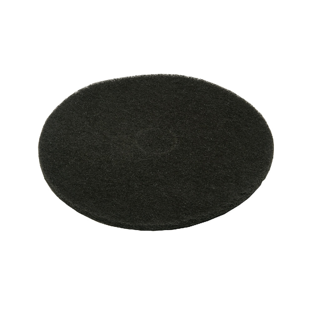 Image of SKILCRAFT® NEED CO-BRAND NAME Floor Pad, Black Stripping 7200 Series, 20" Diameter