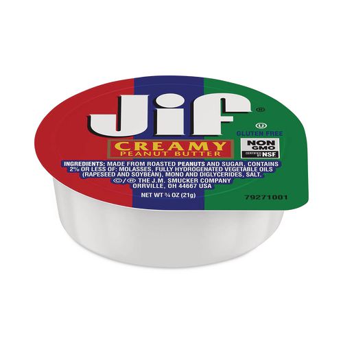 Image of Jif® 5150008051 Creamy Peanut Butter Cups, 200/Carton
