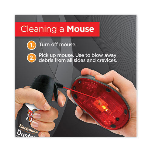 Image of Dust-OffÂ® Disposable Compressed Air Duster, 3.5 Oz Can
