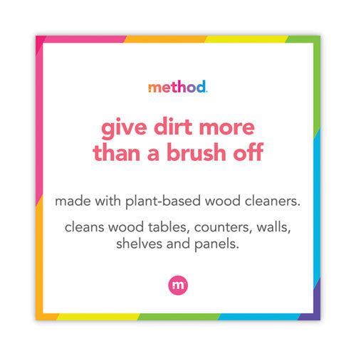 Image of Method® 01182 Daily Wood Cleaner, 28 Oz Spray Bottle