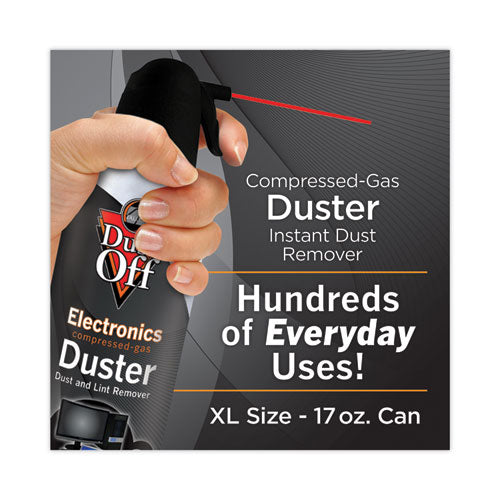 Image of Dust-OffÂ® Disposable Compressed Air Duster, 17 Oz Can, 2/pack