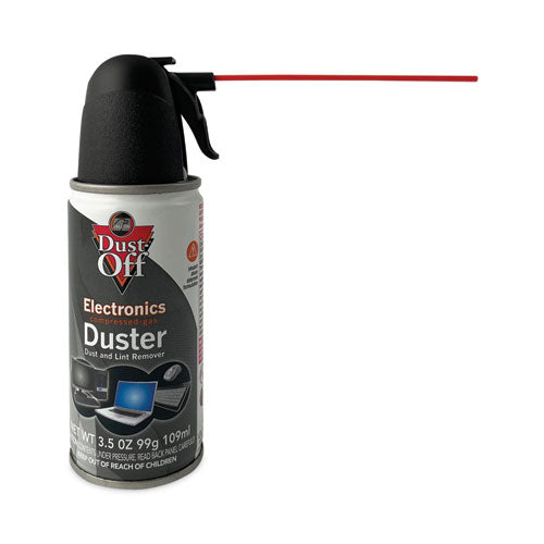 Image of Dust-OffÂ® Disposable Compressed Air Duster, 3.5 Oz Can