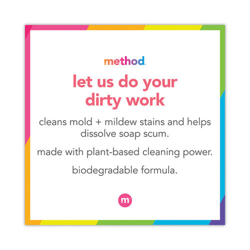 Image of Method® 369376 Tub And Tile Bathroom, Eucalyptus Mint, 28 Oz Spray Bottle