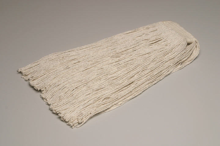 Image of SKILCRAFT® Cut-End Wet Mop Head Cotton, 4 Ply, 40" Yarn Length - 20 oz
