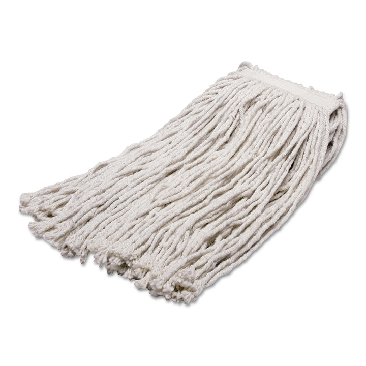Image of SKILCRAFT® Cut-End Wet Mop Head Cotton, 4 Ply, 40" Yarn Length - 20 oz