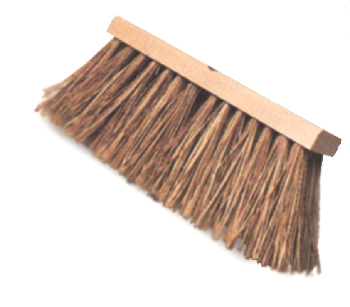 Image of SKILCRAFT® Street Push Broom, Natural Color Bristles, 16"
