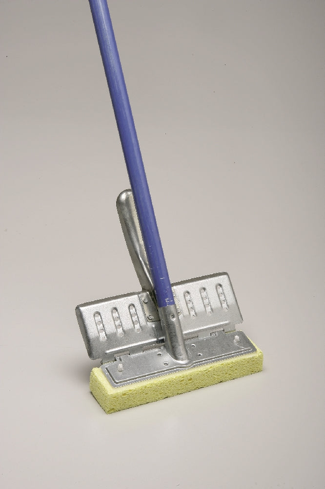 Image of SKILCRAFT® Cellulose Sponge Mop, Complete Mop, 36" Handle, 8-1/4" x 2" x 1-1/4" Sponge