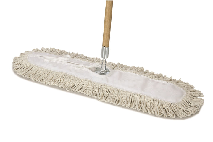 Image of SKILCRAFT® Dust Mop Complete, 15/16" x 53" Handle, w/4' Extension Piece, Case of 12
