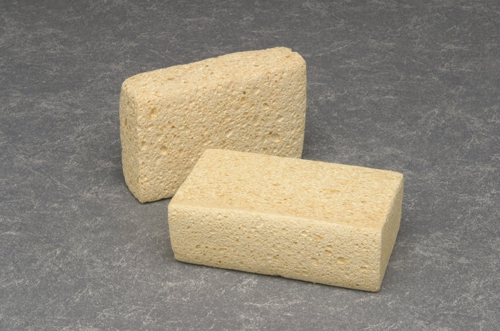 Image of SKILCRAFT® Cellulose Sponge Dried, Coarse-Textured, Uncompressed, Natural, 4-1/4" x 2-1/8" x 6-1/4"