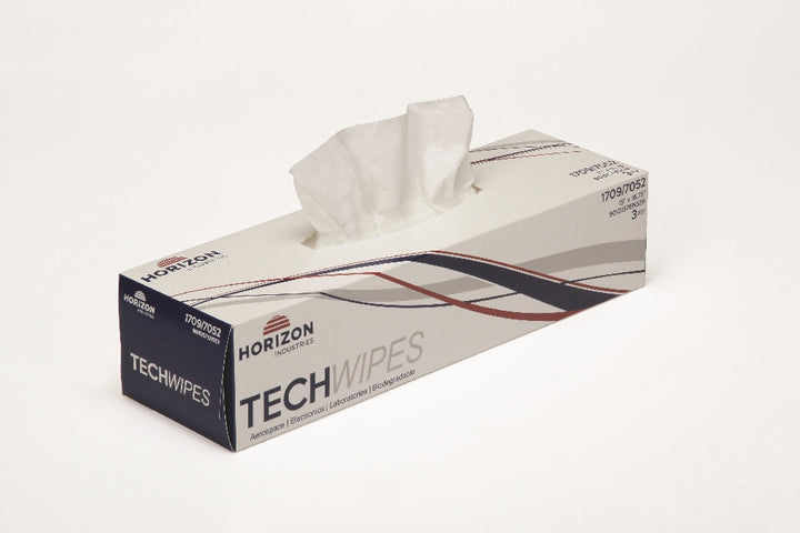 Image of TechWipes Electronics Tissue, 3-Ply, White, 15-1/4" x 16-1/2" - 90/Dispenser, 15/Box