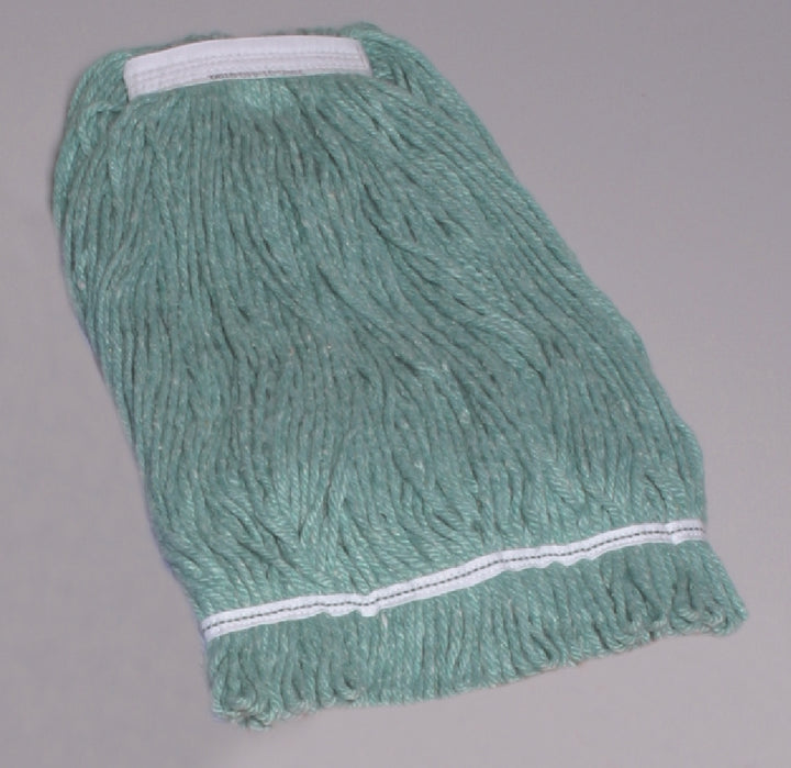 Image of SKILCRAFT® Cotton Wet Mop Head, 16 oz - 34" Yarn Length, Green
