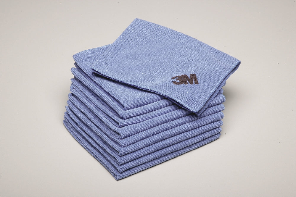 Image of SKILCRAFT® High Performance Microfiber Cleaning Cloth, Blue