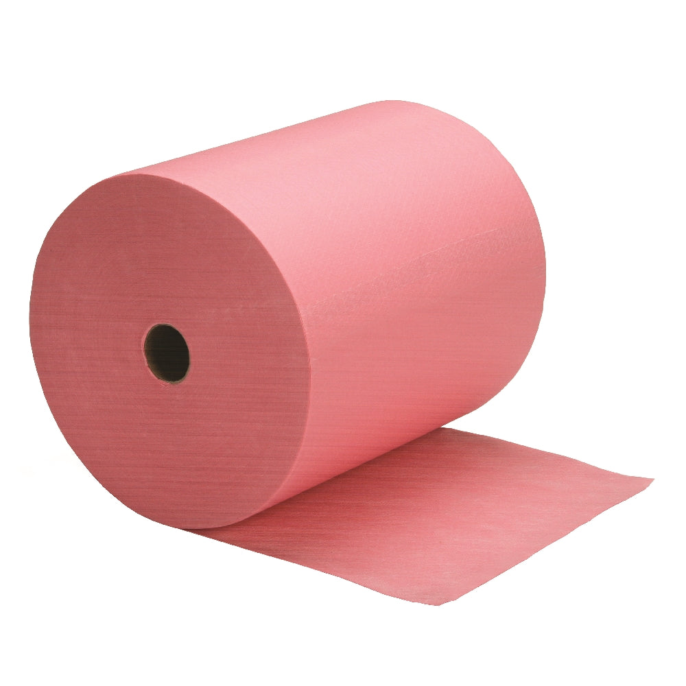 Image of SKILCRAFT® Industrial Shop Towels, 12-1/2" x 13-2/5", Red
