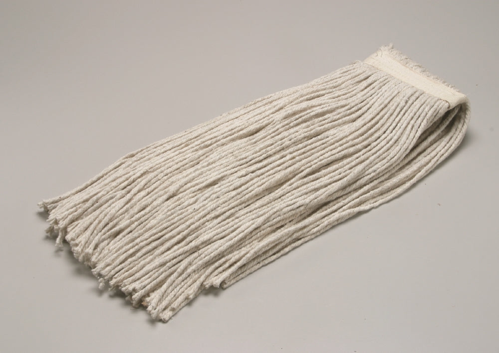 Image of SKILCRAFT® Cut-End Wet Mop Head, 4-Ply, No. 24, Box of 12