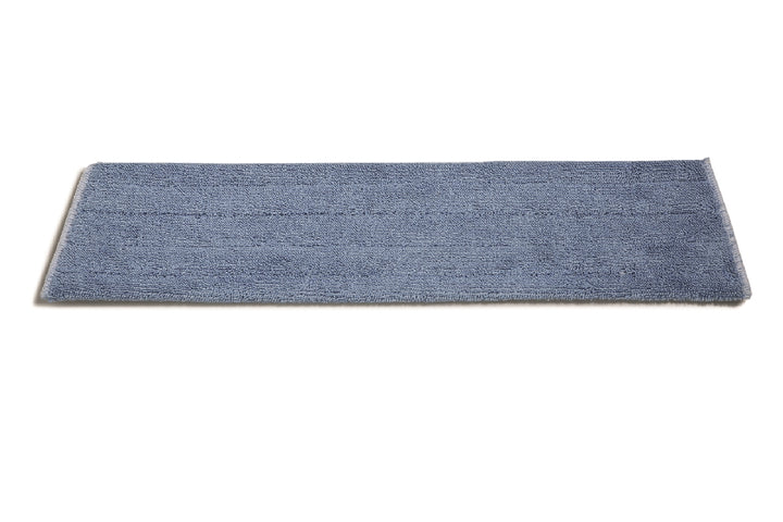 Image of SKILCRAFT® Microfiber Flat Mops, Wet Mop, Blue, 24"