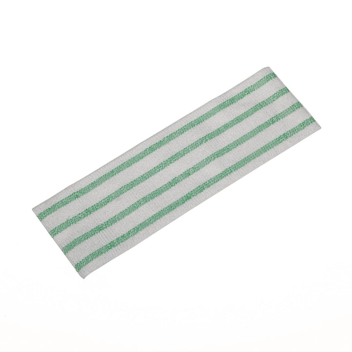 Image of SKILCRAFT® Microfiber Flat Mop - Disposable Mop - 18" - White