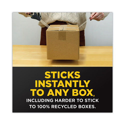 Image of Scotch® 195 Box Lock Shipping Packaging Tape With Dispenser, 1.5" Core, 1.88" X 22.2 Yds, Clear