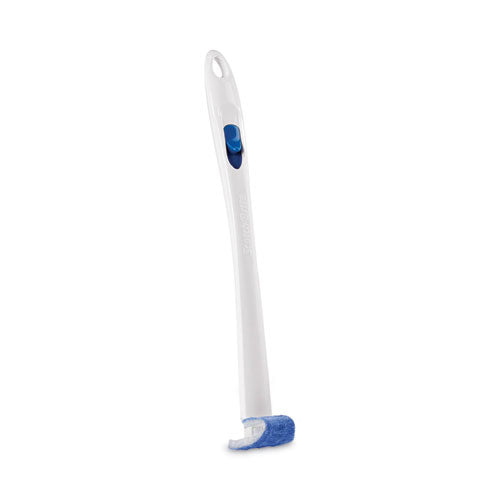 Image of Scotch-Brite® 558-SK-4NP Toilet Scrubber Starter Kit, 1 Handle And 5 Scrubbers, White/Blue