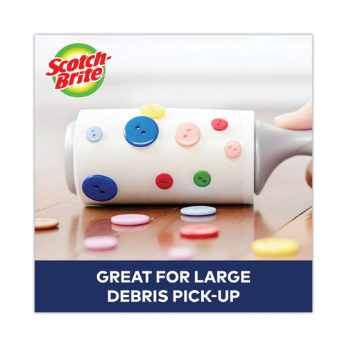 Image of Scotch-Brite 830RS-48 50% Stickier Lint Roller, 48 Sheets/Roll