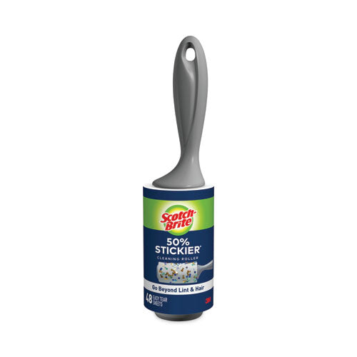 Image of Scotch-Brite 830RS-48 50% Stickier Lint Roller, 48 Sheets/Roll