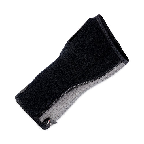 Image of FUTURO 10770ENR Adjustable Reversible Splint Wrist Brace, Fits Wrists 5.5" to 8.5", Black