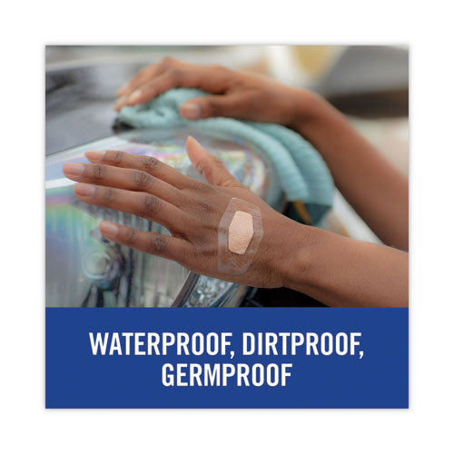 Image of 3M Nexcare 432-50-3 Waterproof, Clear Bandages, Assorted Sizes, 50/box