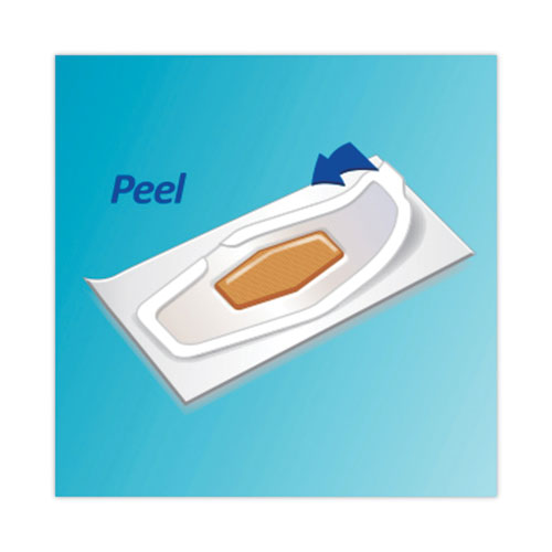 Image of 3M Nexcare 432-50-3 Waterproof, Clear Bandages, Assorted Sizes, 50/box