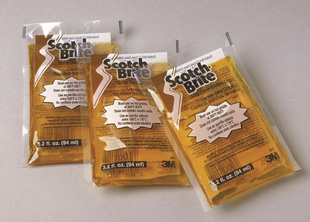 Image of SKILCRAFT® Quick Clean Griddle Cleaning System, 60 Replacement 3.2 oz Packets