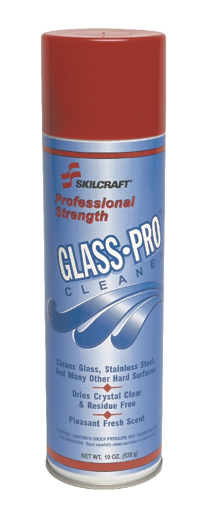 Image of SKILCRAFT® Glass Pro Professional Strength Cleaner, Aerosol