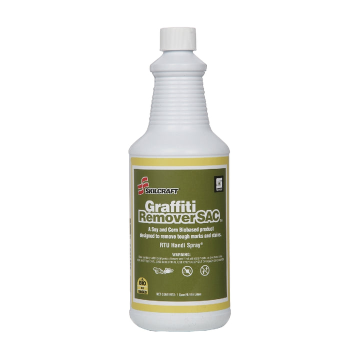 Image of SKILCRAFT® Spartan® Graffiti Remover SAC, 32 oz Spray Bottle