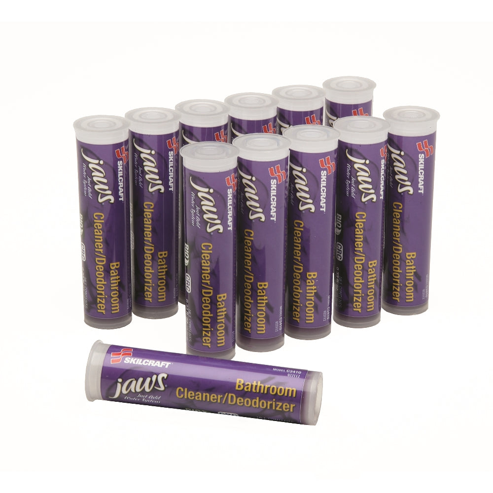 Image of SKILCRAFT® JAWS® Refill Cartridges, Bathroom Cleaner/Deodorizer