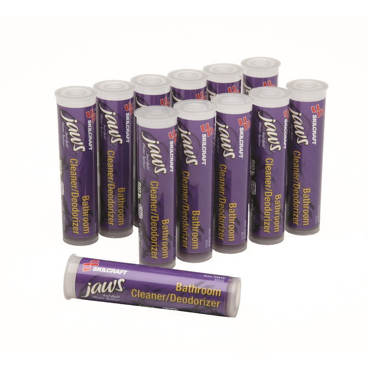 Image of SKILCRAFT® JAWS® Refill Cartridges, Bathroom Cleaner/Deodorizer