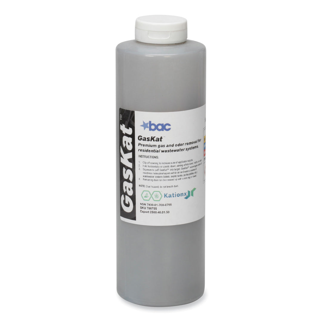 Image of Treatment - GasKat Odor & Toxic Gases Remover - 24-ounce Squeeze Bottle - 12/BX