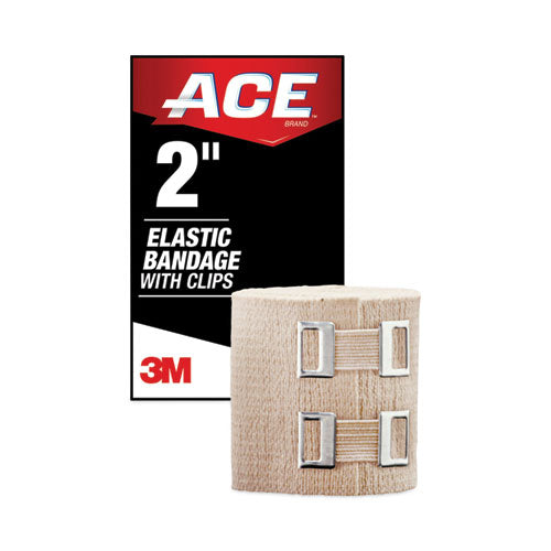 Image of ACE 207310 Elastic Bandage With E-Z Clips, 2 X 50