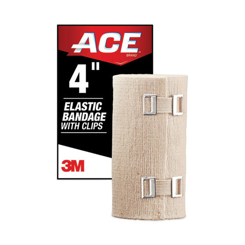 Image of ACE 207313 Elastic Bandage With E-Z Clips, 4 X 64
