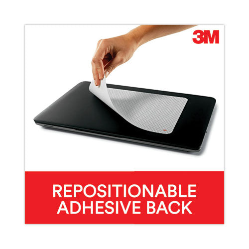 Image of 3M MP200PS Precise Battery-Saving Mouse Pad with Nonskid Repositionable Adhesive Back, 8.5 x 7, Bitmap Design