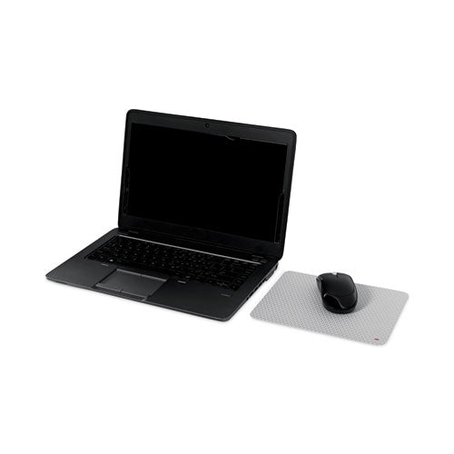 Image of 3M MP200PS Precise Battery-Saving Mouse Pad with Nonskid Repositionable Adhesive Back, 8.5 x 7, Bitmap Design