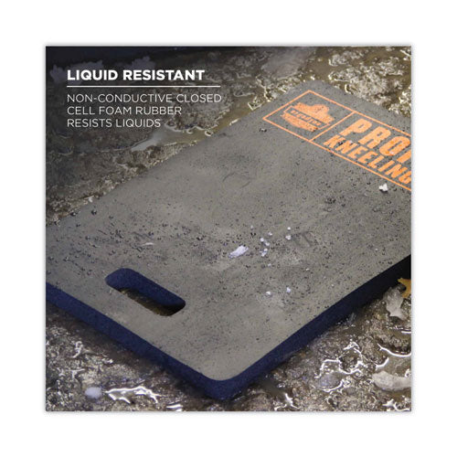 Image of ergodyne® 18380 ProFlex 380 Standard Foam Kneeling Pad, 1", Medium, Black