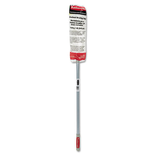 Image of Rubbermaid® Commercial FGT11000GY00 Hiduster Overhead Duster With Straight Launderable Head, 51" Extension Handle