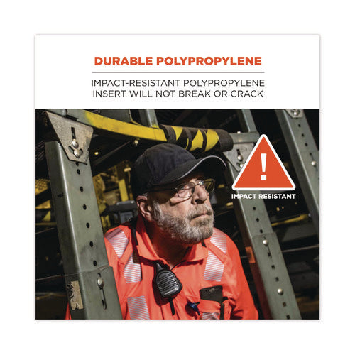 Image of ergodyne® 23380 Skullerz 8945 Universal Bump Cap Insert, 0.06" Thick, Gray