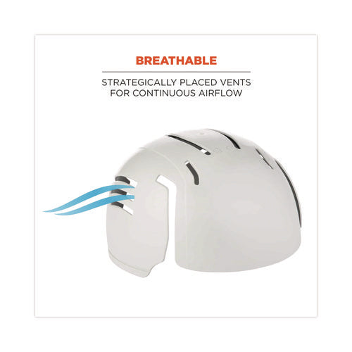 Image of ergodyne® 23380 Skullerz 8945 Universal Bump Cap Insert, 0.06" Thick, Gray