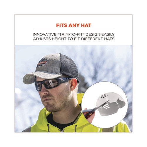 Image of ergodyne® 23380 Skullerz 8945 Universal Bump Cap Insert, 0.06" Thick, Gray