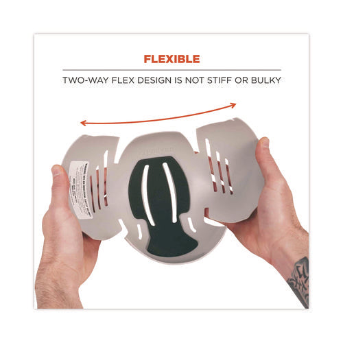 Image of ergodyne® 23380 Skullerz 8945 Universal Bump Cap Insert, 0.06" Thick, Gray