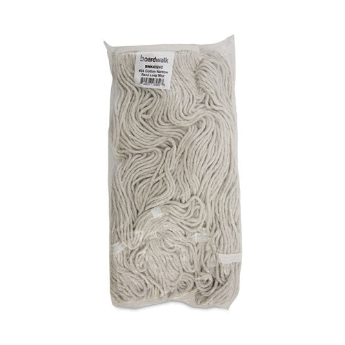 Image of BoardwalkÂ® Pro Loop Web/tailband Wet Mop Head, Cotton, 12/carton