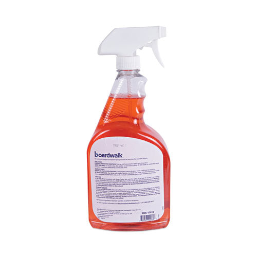 Image of Boardwalk® BWK47612EA Natural Grease and Grime Cleaner, Unscented, 32 oz Spray Bottle