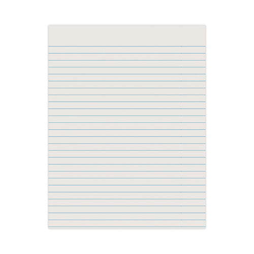 Image of PaconÂ® Ruled Newsprint Paper, 3/8" Short Rule, 8.5 X 11, 500/pack