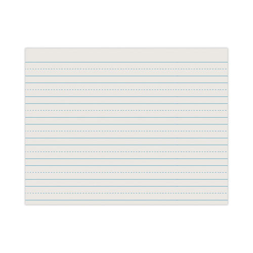 Image of Pacon® P2635 Skip-A-Line Ruled Newsprint Paper, 3/4" Two-Sided Long Rule, 8.5 x 11, 500/Ream