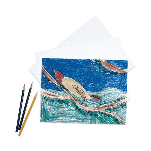 Image of Pacon® P4809 White Drawing Paper, 78 lb Text Weight, 9 x 12, Pure White, 500/Ream