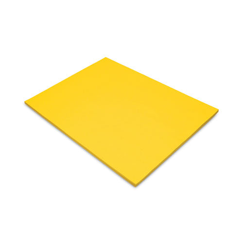 Image of Pacon® P103068 Tru-Ray Construction Paper, 76 lb Text Weight, 18 x 24, Yellow, 50/Pack