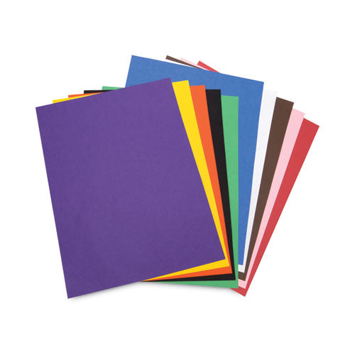 Image of Pacon® P103095 Tru-Ray Construction Paper, 76 lb Text Weight, 18 x 24, Assorted, 50/Pack